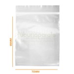 Pungi Ziplock Transparente 70x100mm (100)